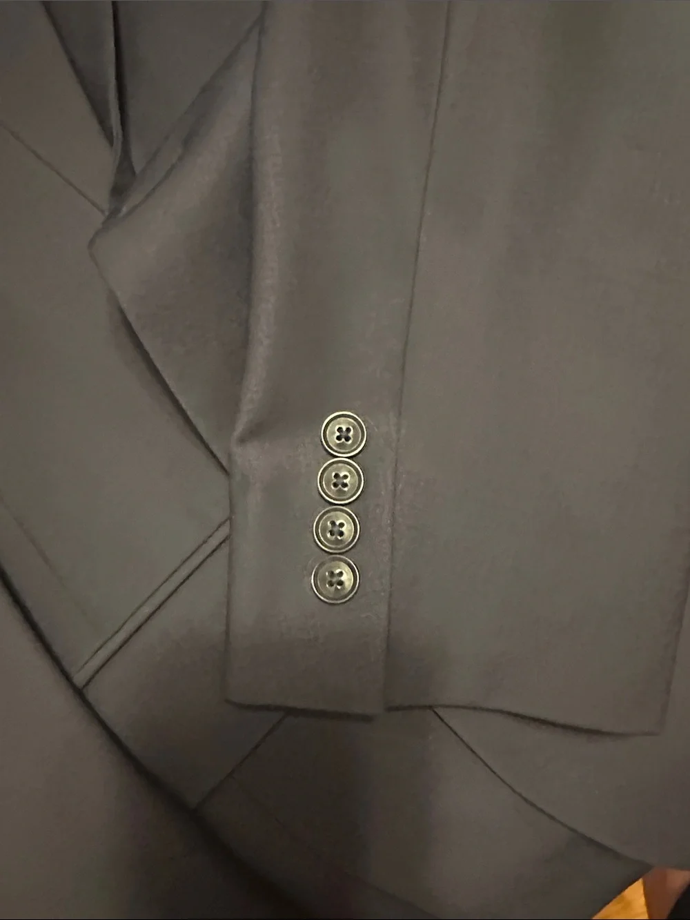 Calvin Klein Men's Navy slim fit Single-Breasted Sport Coat
